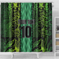 Custom Nigeria Football Champion 2024 Shower Curtain