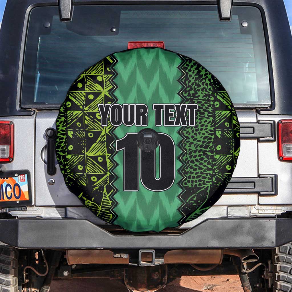 Custom Nigeria Football Champion 2024 Spare Tire Cover - Wonder Print Shop
