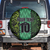 Custom Nigeria Football Champion 2024 Spare Tire Cover - Wonder Print Shop