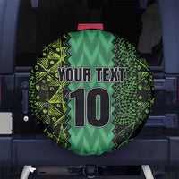 Custom Nigeria Football Champion 2024 Spare Tire Cover - Wonder Print Shop