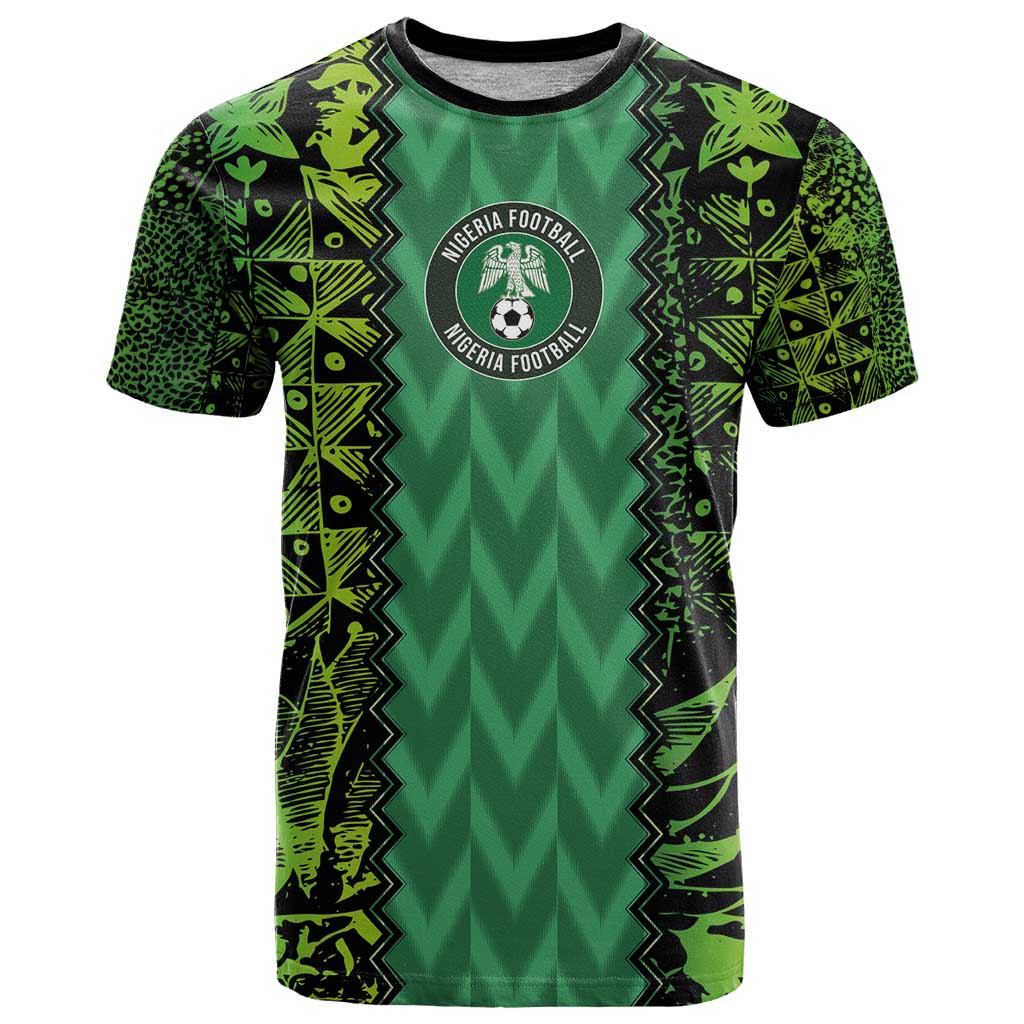 Custom Nigeria Football Champion 2024 T Shirt - Wonder Print Shop