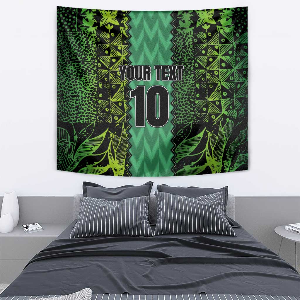 Custom Nigeria Football Champion 2024 Tapestry - Wonder Print Shop
