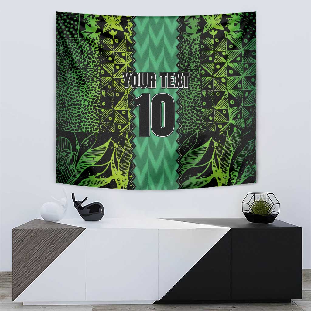 Custom Nigeria Football Champion 2024 Tapestry - Wonder Print Shop