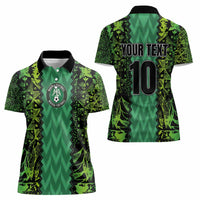 Custom Nigeria Football Champion 2024 Women Polo Shirt - Wonder Print Shop