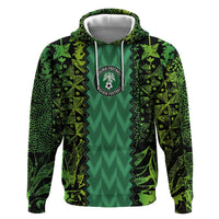 Custom Nigeria Football Champion 2024 Zip Hoodie - Wonder Print Shop