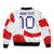 Custom Croatia National Football Bomber Jacket Reds and Whites Checkered - Wonder Print Shop
