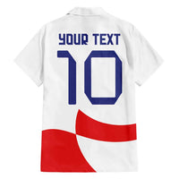 Custom Croatia National Football Hawaiian Shirt Reds and Whites Checkered - Wonder Print Shop