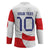 Custom Croatia National Football Hockey Jersey Reds and Whites Checkered - Wonder Print Shop