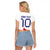 Custom Croatia National Football Raglan Cropped T Shirt Reds and Whites Checkered - Wonder Print Shop