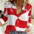 Custom Croatia National Football Women Casual Shirt Reds and Whites Checkered - Wonder Print Shop