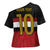 Custom Egypt National Football Cross Shoulder Shirt Egyptian Geometric and Flag - Wonder Print Shop