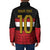Custom Egypt National Football Padded Jacket Egyptian Geometric and Flag - Wonder Print Shop