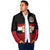 Custom Egypt National Football Padded Jacket Egyptian Geometric and Flag - Wonder Print Shop