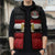 Custom Egypt National Football Sleeveless Puffer Jacket Egyptian Geometric and Flag - Wonder Print Shop