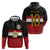 Custom Egypt National Football Zip Hoodie Egyptian Geometric and Flag - Wonder Print Shop