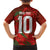 Custom Morocco National Football Kid Hawaiian Shirt Atlas Lions Sporty Abstract Pattern - Wonder Print Shop