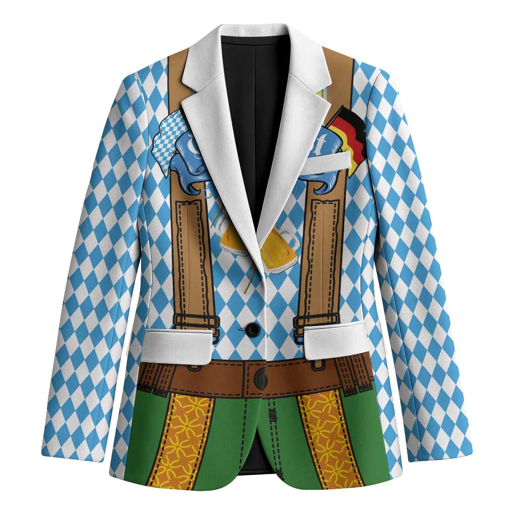 Oktoberfest Blazer Beer Festival Spirit Lederhosen Costume Style - Wonder Print Shop