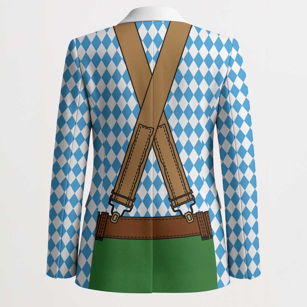 Oktoberfest Blazer Beer Festival Spirit Lederhosen Costume Style - Wonder Print Shop