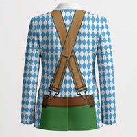 Oktoberfest Blazer Beer Festival Spirit Lederhosen Costume Style - Wonder Print Shop