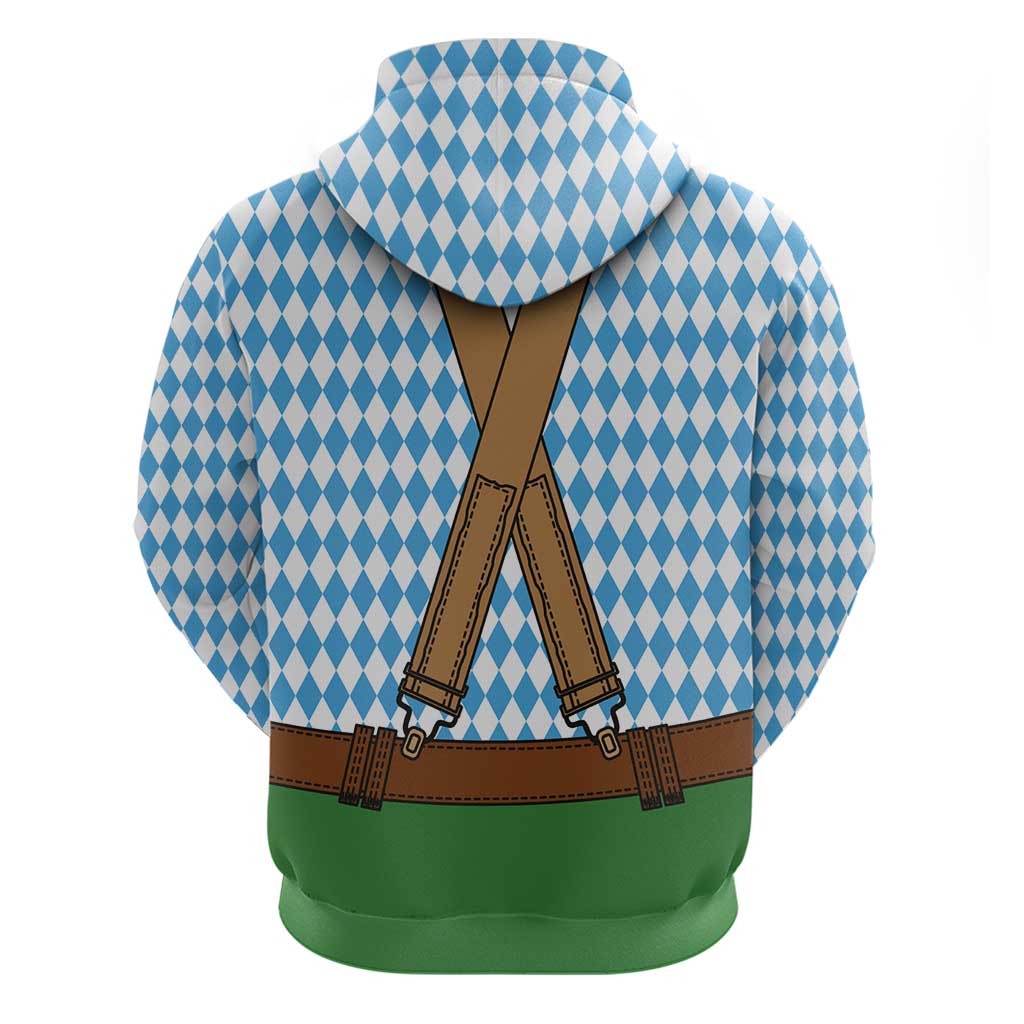 Oktoberfest Hoodie Beer Festival Spirit Lederhosen Costume Style - Wonder Print Shop