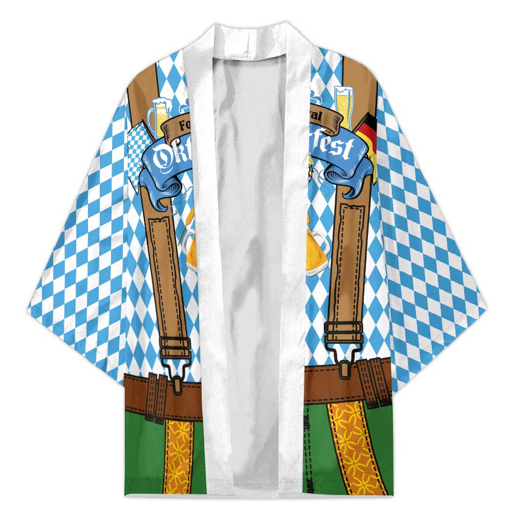 Oktoberfest Kimono Beer Festival Spirit Lederhosen Costume Style - Wonder Print Shop