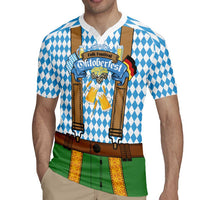 Oktoberfest Rugby Jersey Beer Festival Spirit Lederhosen Costume Style - Wonder Print Shop
