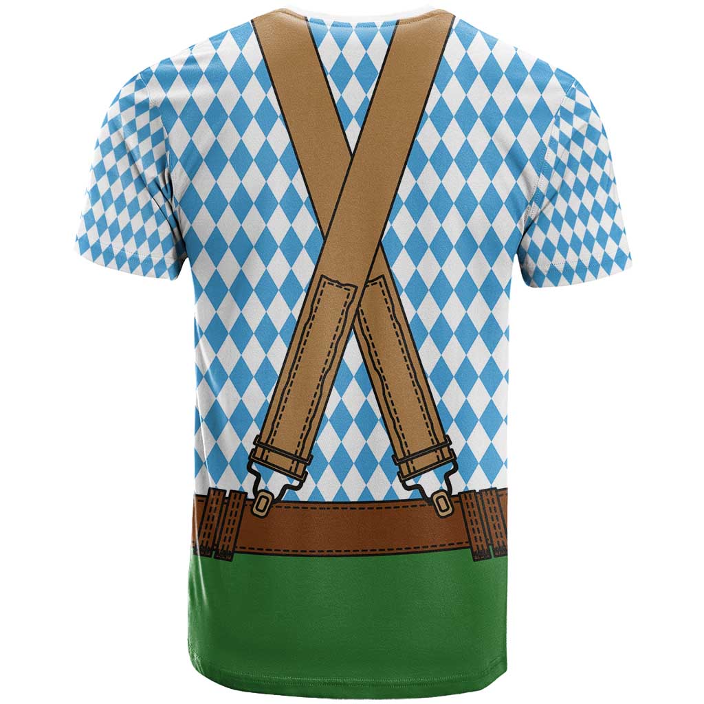 Oktoberfest T Shirt Beer Festival Spirit Lederhosen Costume Style - Wonder Print Shop