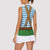 Oktoberfest Women Sleeveless Polo Shirt Beer Festival Spirit Lederhosen Costume Style - Wonder Print Shop