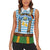 Oktoberfest Women Sleeveless Polo Shirt Beer Festival Spirit Lederhosen Costume Style - Wonder Print Shop