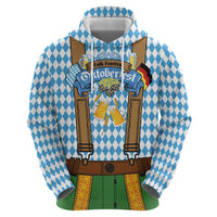 Oktoberfest Zip Hoodie Beer Festival Spirit Lederhosen Costume Style - Wonder Print Shop