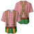 Bavarian Lederhosen Costume Style Baseball Jersey Red Caro Pattern - Wonder Print Shop