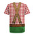 Bavarian Lederhosen Costume Style Rugby Jersey Red Caro Pattern - Wonder Print Shop