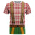 Bavarian Lederhosen Costume Style T Shirt Red Caro Pattern - Wonder Print Shop