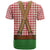 Bavarian Lederhosen Costume Style T Shirt Red Caro Pattern - Wonder Print Shop