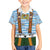 Bavarian Lederhosen Costume Style Kid Hawaiian Shirt Edelweiss Rautenflagge Pattern - Wonder Print Shop