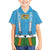 Bavarian Lederhosen Costume Style Kid Hawaiian Shirt Lions Rautenflagge Pattern - Wonder Print Shop