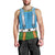 Bavarian Lederhosen Costume Style Men Tank Top Lions Rautenflagge Pattern - Wonder Print Shop