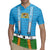 Bavarian Lederhosen Costume Style Rugby Jersey Lions Rautenflagge Pattern - Wonder Print Shop