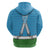 Bavarian Lederhosen Costume Style Zip Hoodie Lions Rautenflagge Pattern - Wonder Print Shop