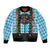 German Christmas Bomber Jacket Lederhosen Weihnachten Style with Bavaria Pattern - Wonder Print Shop