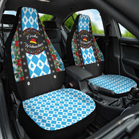 German Christmas Car Seat Cover Lederhosen Weihnachten Style with Bavaria Pattern - Wonder Print Shop