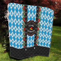 German Christmas Quilt Lederhosen Weihnachten Style with Bavaria Pattern - Wonder Print Shop