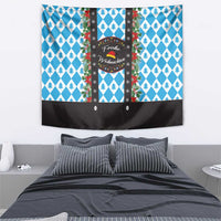 German Christmas Tapestry Lederhosen Weihnachten Style with Bavaria Pattern - Wonder Print Shop