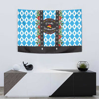German Christmas Tapestry Lederhosen Weihnachten Style with Bavaria Pattern - Wonder Print Shop