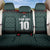 Custom German Christmas Back Car Seat Cover German Football Jersey mix Santa Suit Style - Wonder Print Shop