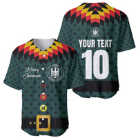 Custom German Christmas Baseball Jersey German Football Jersey mix Santa Suit Style - Wonder Print Shop