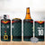 Custom German Christmas 4 in 1 Can Cooler Tumbler German Football Jersey mix Santa Suit Style - Wonder Print Shop