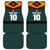 Custom German Christmas Car Mats German Football Jersey mix Santa Suit Style - Wonder Print Shop