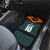 Custom German Christmas Car Mats German Football Jersey mix Santa Suit Style - Wonder Print Shop