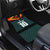 Custom German Christmas Car Mats German Football Jersey mix Santa Suit Style - Wonder Print Shop